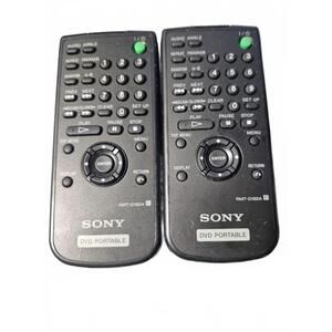 Sony RMT-D182A DVD Portable Remote Controls - Set of 2 Genuine Tested